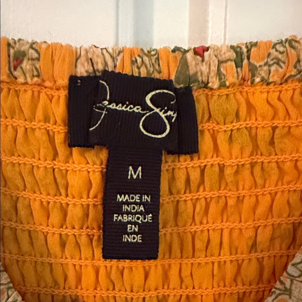 Jessica Simpson Floral Ruffle Sundress - Yellow - Picture 7 of 10